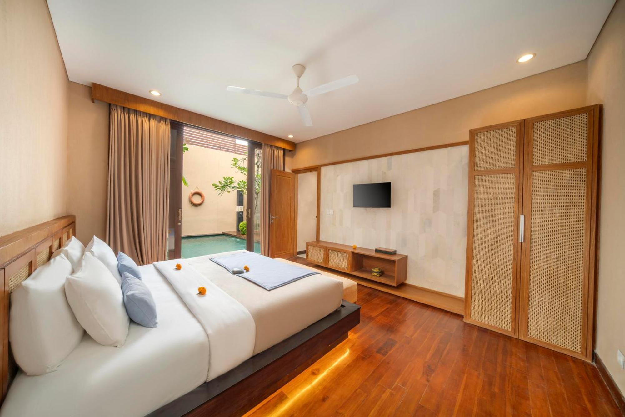 Canggu Circle Villa By Ini Vie Hospitality Exterior foto
