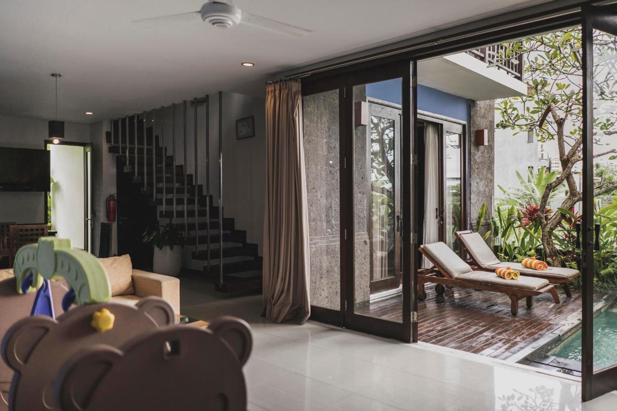 Canggu Circle Villa By Ini Vie Hospitality Exterior foto